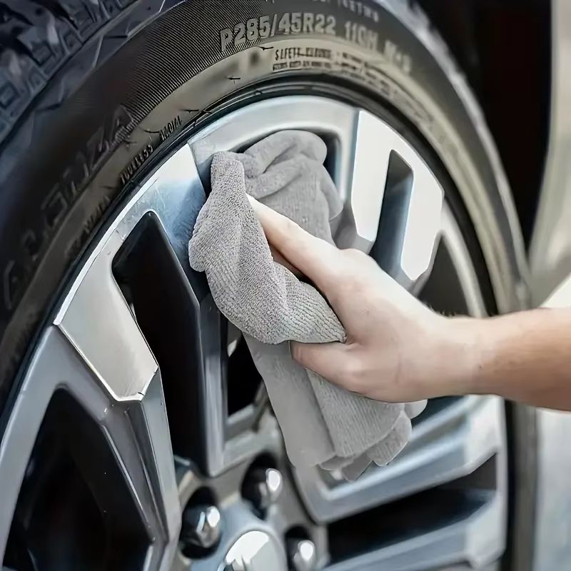 Thick LintFree Microfiber Cleaning Cloths  Ultra Absorbent Reusable Towels For Car Glass And Home 1