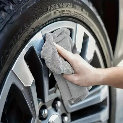 Thick LintFree Microfiber Cleaning Cloths  Ultra Absorbent Reusable Towels For Car Glass And Home 1