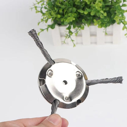 6Inch Universal Steel Wire Weed Brush Head  Grass Trimmer And Lawn Mower Attachment For Weed Moss A 4