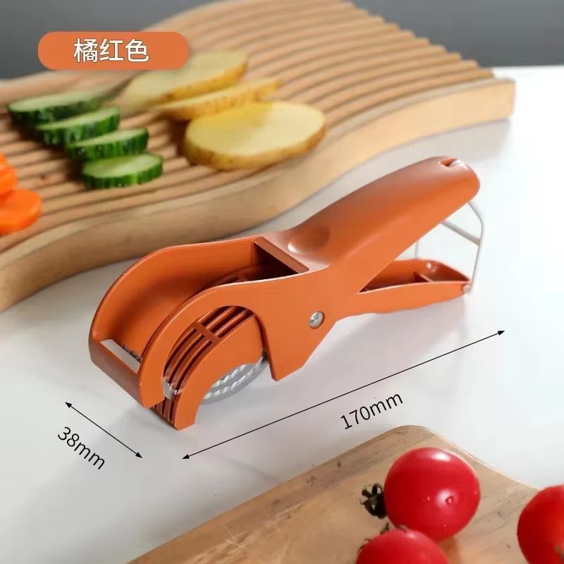 HooFun Stainless Steel Vegetable  Fruit Slicer  MultiFunctional Kitchen Tool For Effortless Salad P 7