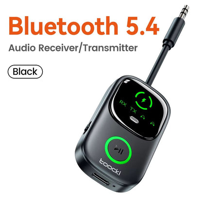Toocki Bluetooth 54 Audio Receiver  Transmitter  2in1 Wireless AUX Adapter For TV Car And Earphones 6