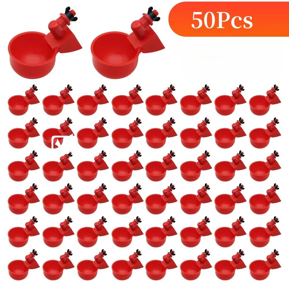 Automatic Poultry Drinking Cups  51020 Pcs Chicken Waterer Bowls For Hens Ducks And Small Birds 10