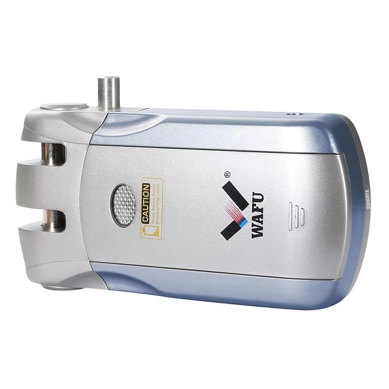 Wafu 019 Invisible Smart Door Lock  433MHz Remote Control Deadbolt With 5 ChromePlated Controllers 2