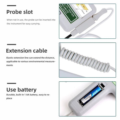 AquaCheck Pro 2in1 Digital PH And Chlorine Meter  Professional Water Quality Tester For Pools Spas  4