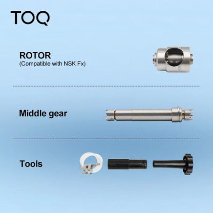 ProCare FX LowSpeed Dental Handpiece Set  24 Hole Air Motor With Contra Angle  Straight Handpiece F 5