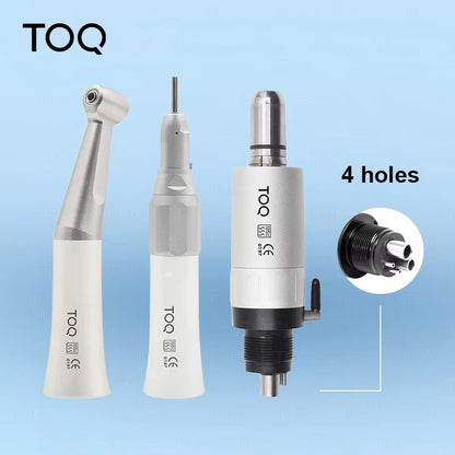 ProCare FX LowSpeed Dental Handpiece Set  24 Hole Air Motor With Contra Angle  Straight Handpiece F 8