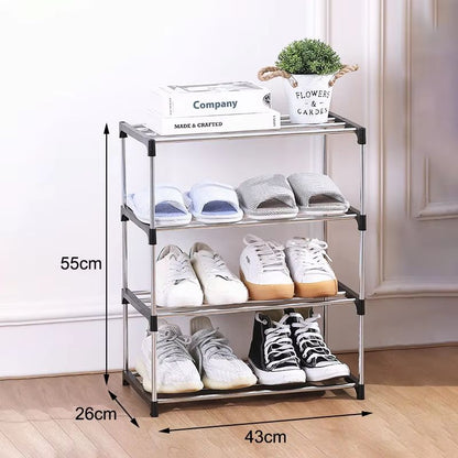FlexiSpace 34Tier MultiLayer Shoe Rack  SpaceSaving Storage Organizer For Neat Modern Homes 9