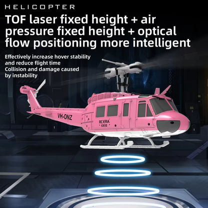SkyMaster C032 RC Helicopter With Optical Flow  Altitude Hold  24G 6CH Brushless Remote Control Hel 4