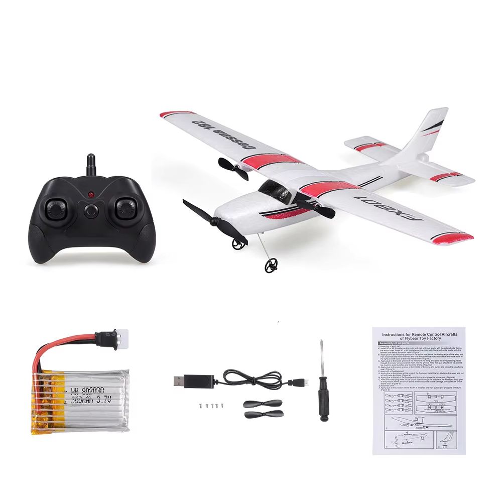 SkyGlide FX801 RC Plane  EPP Foam 24G 2CH FixedWing Remote Control Airplane For Kids  Beginners 5