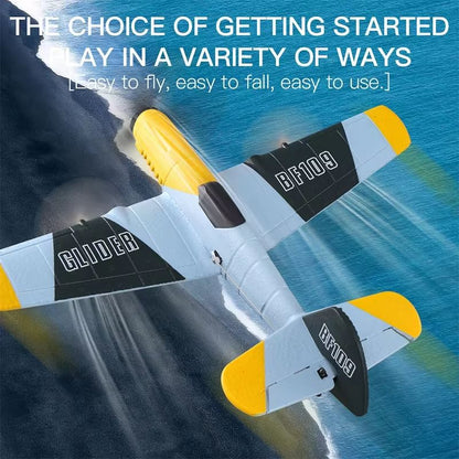 AeroAce BF109 RC Plane  Professional 24G EPP Foam Remote Control Airplane Glider Model For Kids  Ad 3