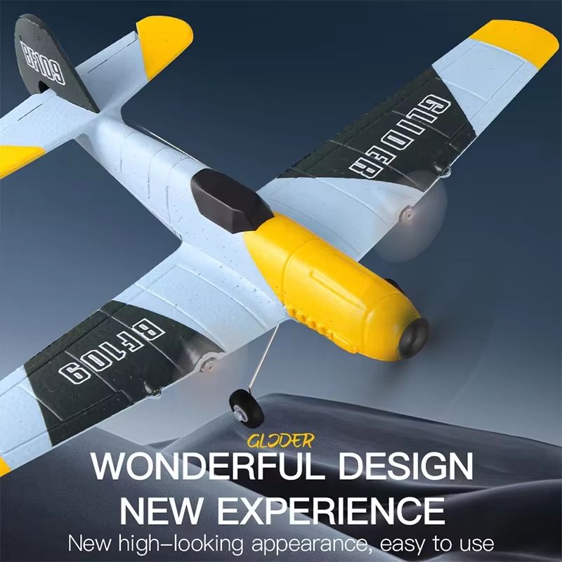 AeroAce BF109 RC Plane  Professional 24G EPP Foam Remote Control Airplane Glider Model For Kids  Ad 4