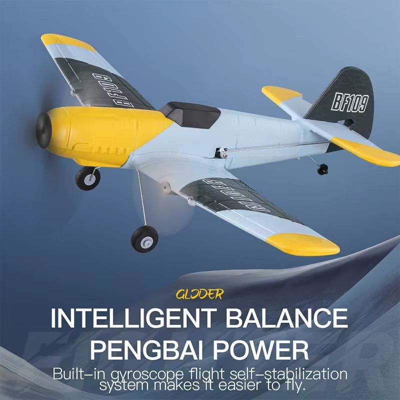 AeroAce BF109 RC Plane  Professional 24G EPP Foam Remote Control Airplane Glider Model For Kids  Ad 5
