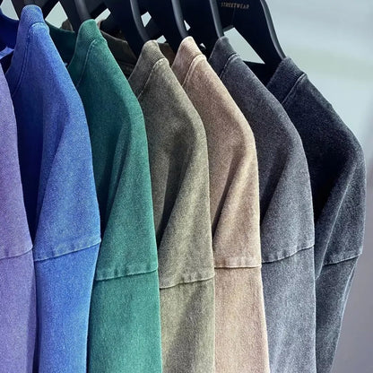 Retro Oversized Heavyweight Cotton TShirt 3