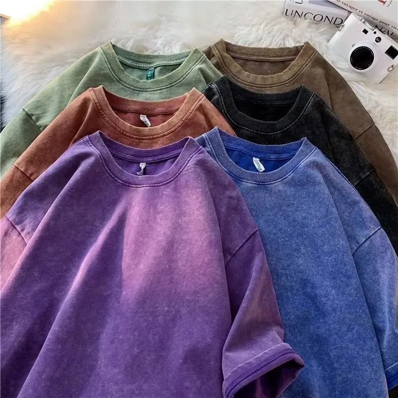 Retro Oversized Heavyweight Cotton TShirt 5