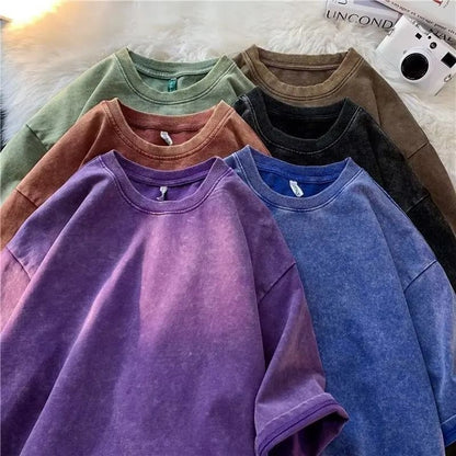 Retro Oversized Heavyweight Cotton TShirt 5
