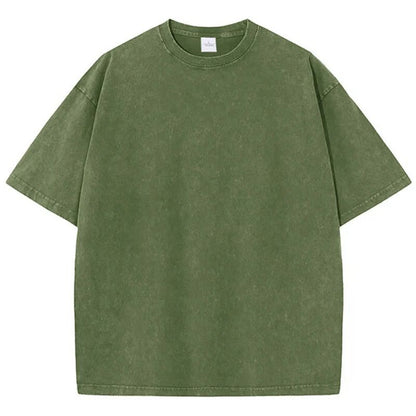 Retro Oversized Heavyweight Cotton TShirt 14