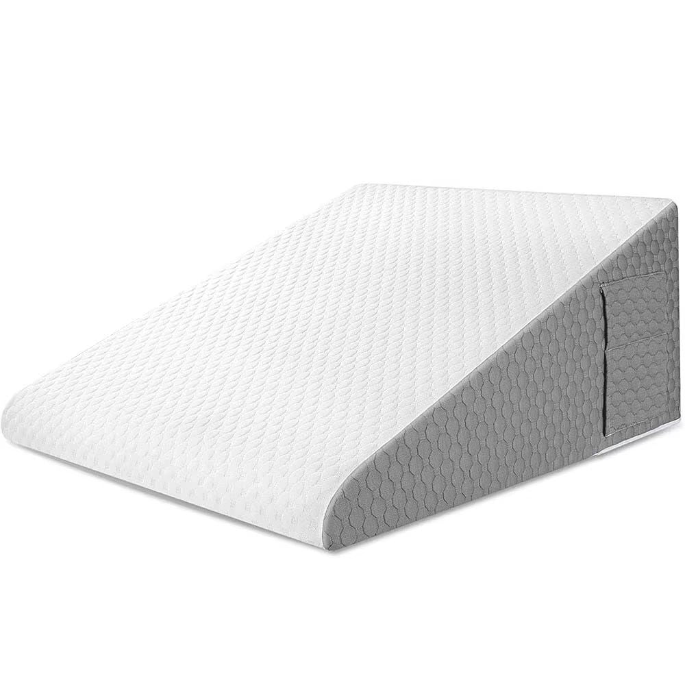 Orthopedic Wedge Pillow For Sleeping  Elevated Triangle Foam Support For Acid Reflux PostSurgery Re 6