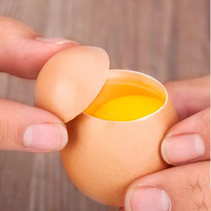 Stainless Steel Egg Topper Cutter  Precision Boiled  Raw Egg Opener Tool 4