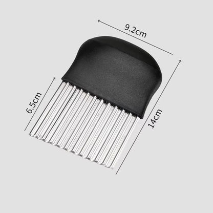 Stainless Steel Crinkle Cutter  Wavy Vegetable  Potato Slicer Knife 8