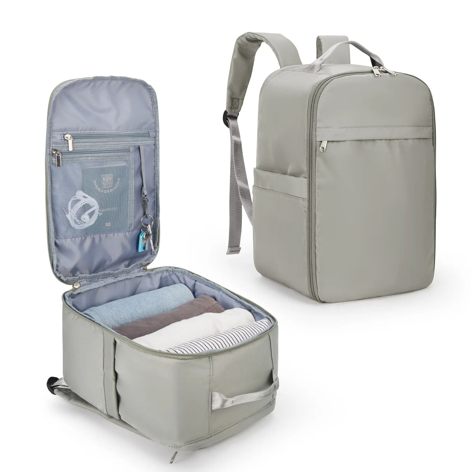 Cabin Sized Travel Backpack  Fits Strict Airline Carry On Limits 8
