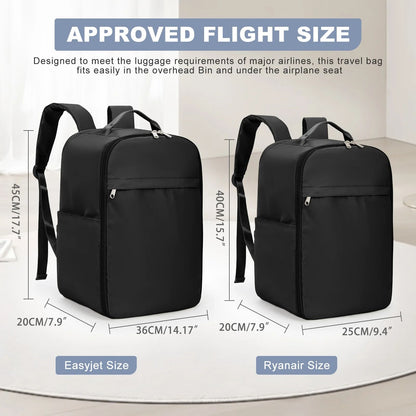Cabin Sized Travel Backpack  Fits Strict Airline Carry On Limits 3