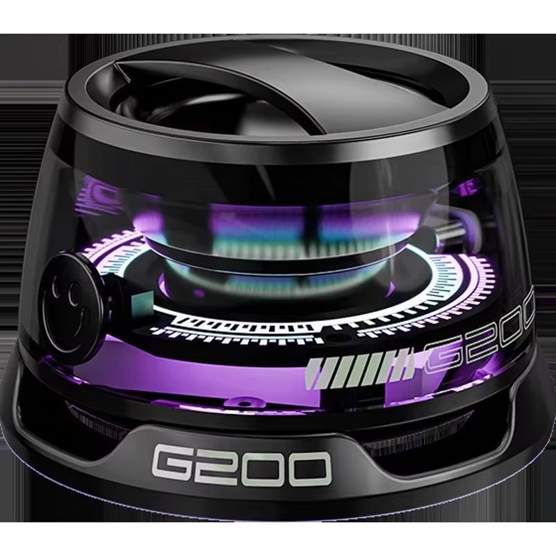 MagWave Portable Bluetooth Speaker  Magnetic Wireless Mini Speaker With RGB Lights  Phone Holder 6