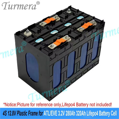 2025 FlameRetardant 12V Battery Frame For Lifepo4 Cells  HeavyDuty ABSPC Plastic Holder With Latche 5
