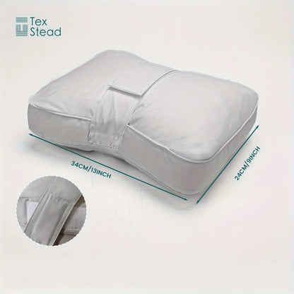 ErgoRest Memory Foam Knee Pillow With Adjustable Strap  Orthopedic Side Sleeper Support For Pregnan 2