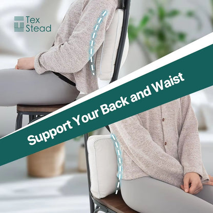 ErgoRest Memory Foam Knee Pillow With Adjustable Strap  Orthopedic Side Sleeper Support For Pregnan 4