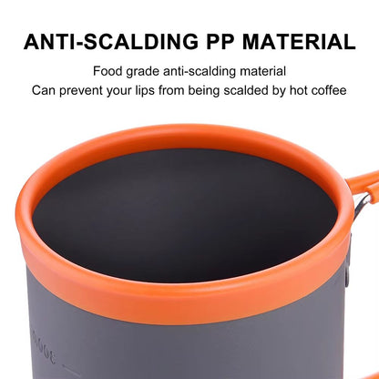 Widesea Lightweight Camping Aluminum Cup  Durable Outdoor Mug For Hiking Trekking And Travel Advent 4