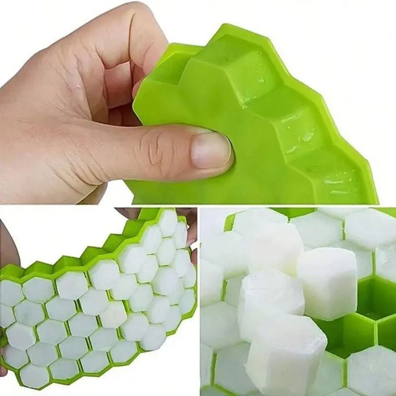 Honeycomb Cube Tray DIY Ice Mold 1