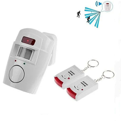 Wireless Motion Sensor Alarm Security System With Remote Controls For Home Garage And Office 2