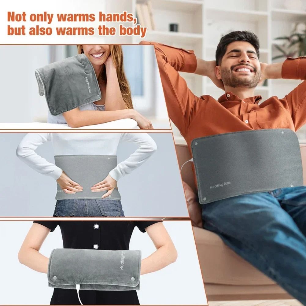 Electric Graphene Heating Blanket USB Hot Compress Pad For Winter Warmth 5