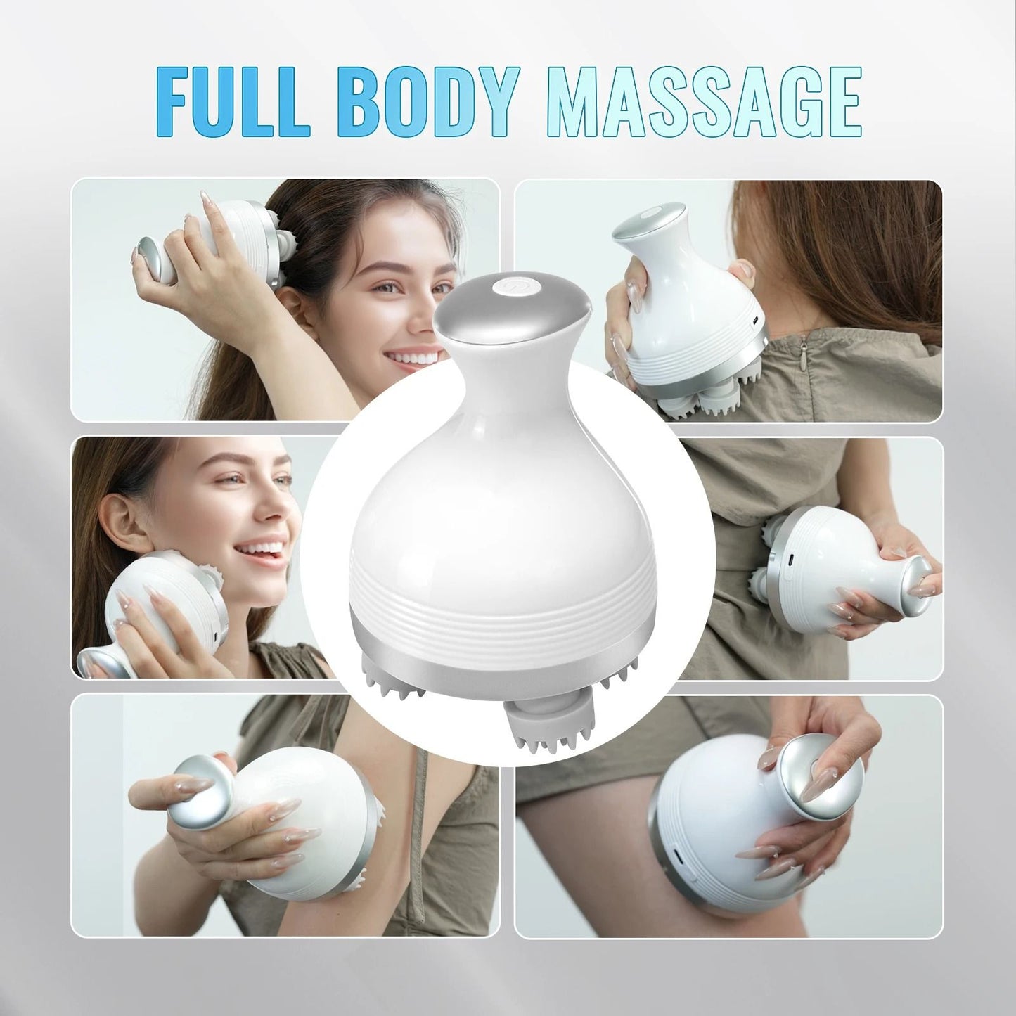 Electric Smart Head Massager Deep Tissue Neck And Scalp Relaxation Device 5