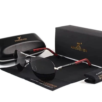 Luxury Retro Aluminum Frame Sunglasses