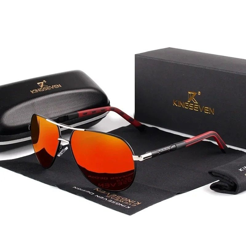 Luxury Retro Aluminum Frame Sunglasses 2