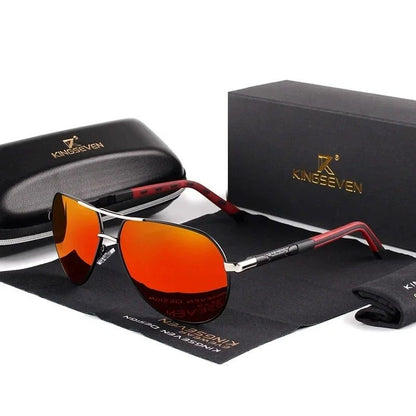 Luxury Retro Aluminum Frame Sunglasses 2