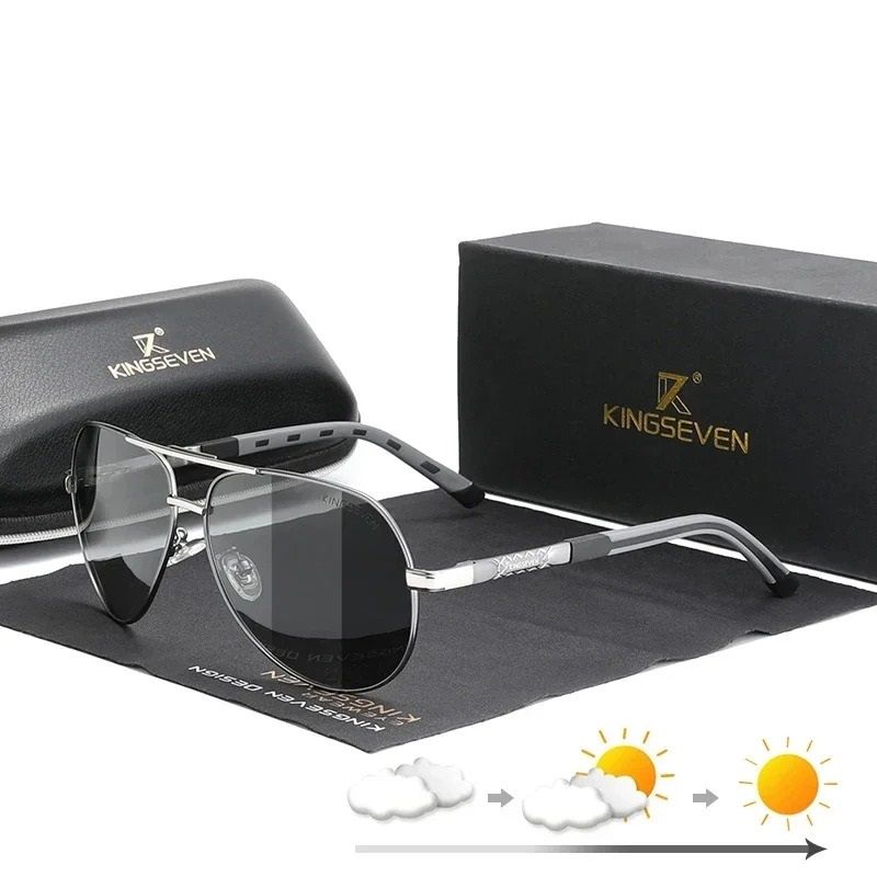 Luxury Retro Aluminum Frame Sunglasses 12