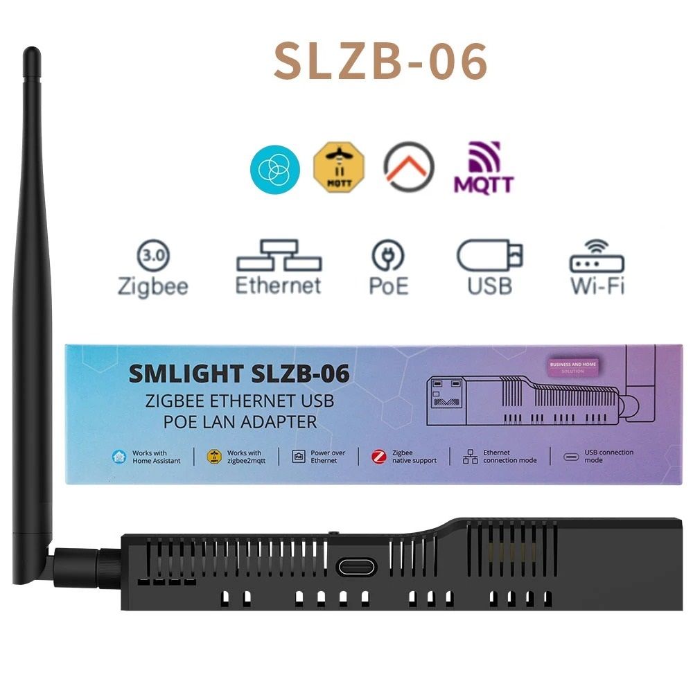 Smart Zigbee 30 Adapter With Ethernet WiFi USB And PoE 1