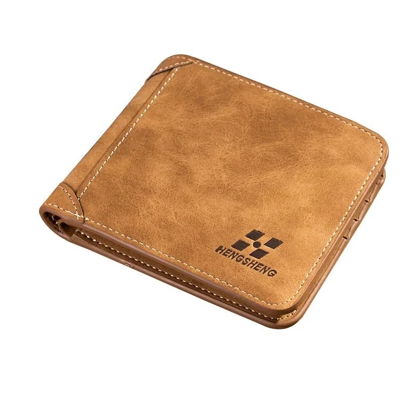 Mens Slim Cowhide Leather Wallet 11