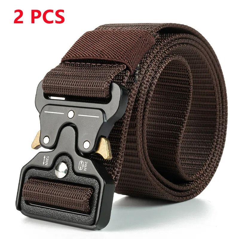 Tactical Canvas Survival Belt For Men 21