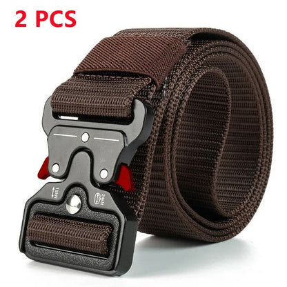Tactical Canvas Survival Belt For Men 27
