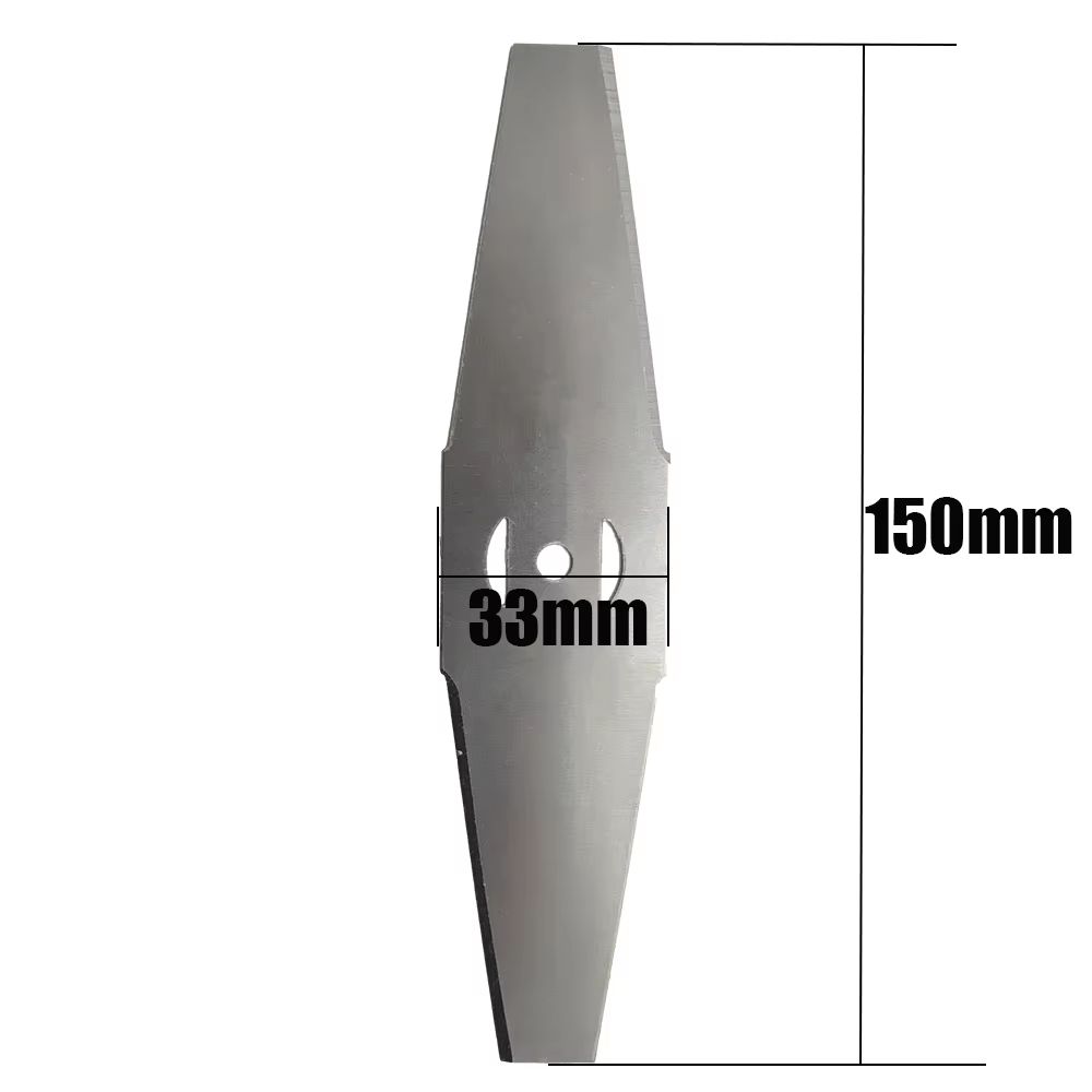 HeavyDuty 150mm Metal Trimmer Blades  Replacement Saw Blades For Grass Cutter  Lawn Mower 2