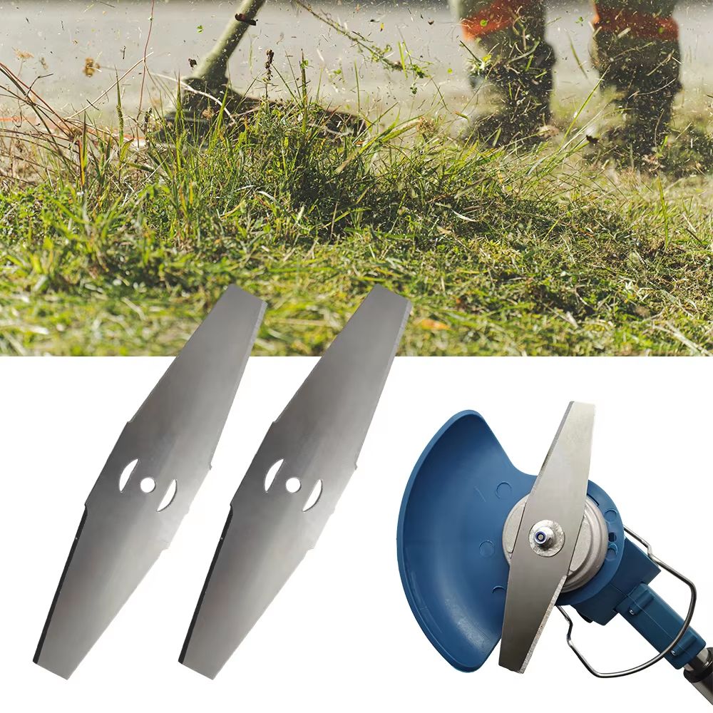 HeavyDuty 150mm Metal Trimmer Blades  Replacement Saw Blades For Grass Cutter  Lawn Mower 3