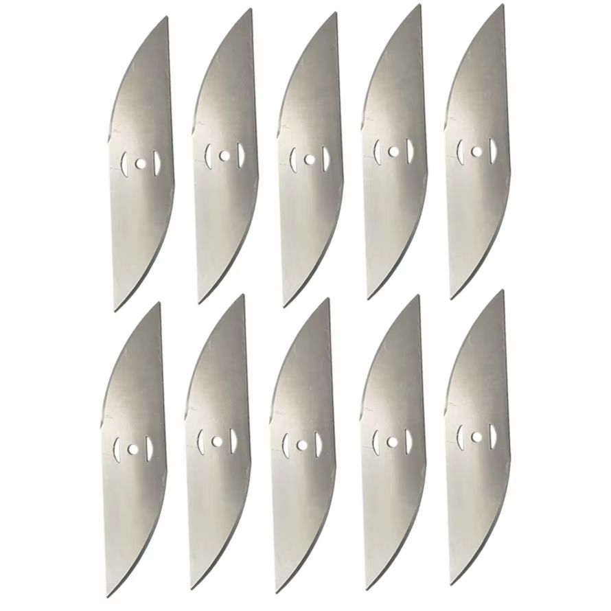 HeavyDuty 150mm Metal Trimmer Blades  Replacement Saw Blades For Grass Cutter  Lawn Mower 9