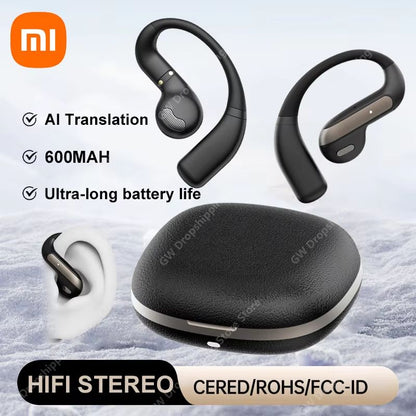 Xiaomi AI Smart Translation Bluetooth Headset – Noise Cancelling Wireless Earphones with Mic & Waterproof Design