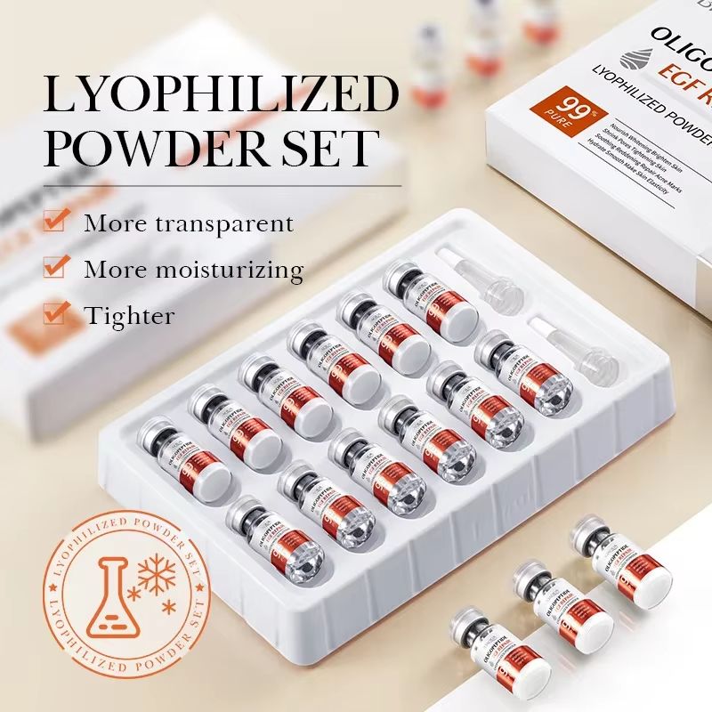 BIOAQUA Oligopeptide Skin Repair FreezeDried Essence Set  Moisturizing Hyaluronic Acid Serum For Se 1