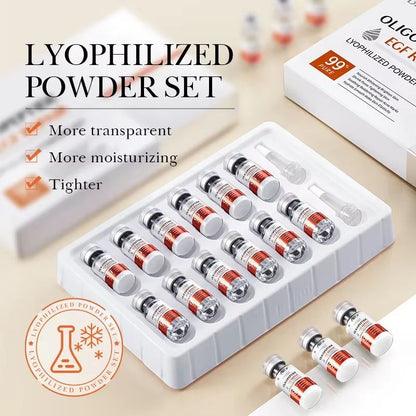 BIOAQUA Oligopeptide Skin Repair FreezeDried Essence Set  Moisturizing Hyaluronic Acid Serum For Se 1