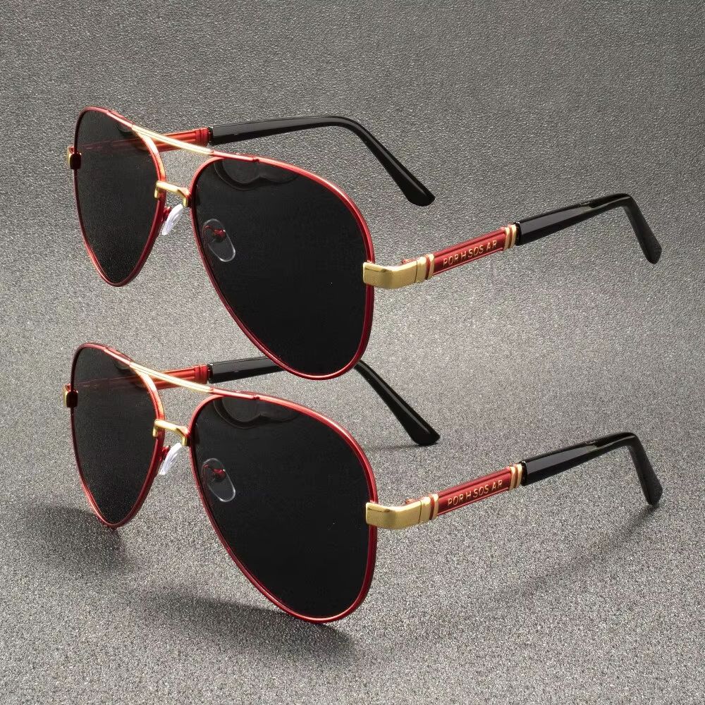 Mens Metal Frame UV400 Polarized Sunglasses  Premium Driving  Fishing Shades 6