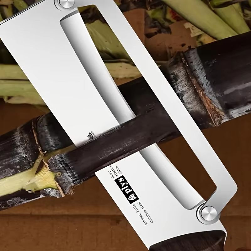 Stainless Steel Fruit  Vegetable Peeler With Wooden Handle  Durable Precision Peeling Tool 4